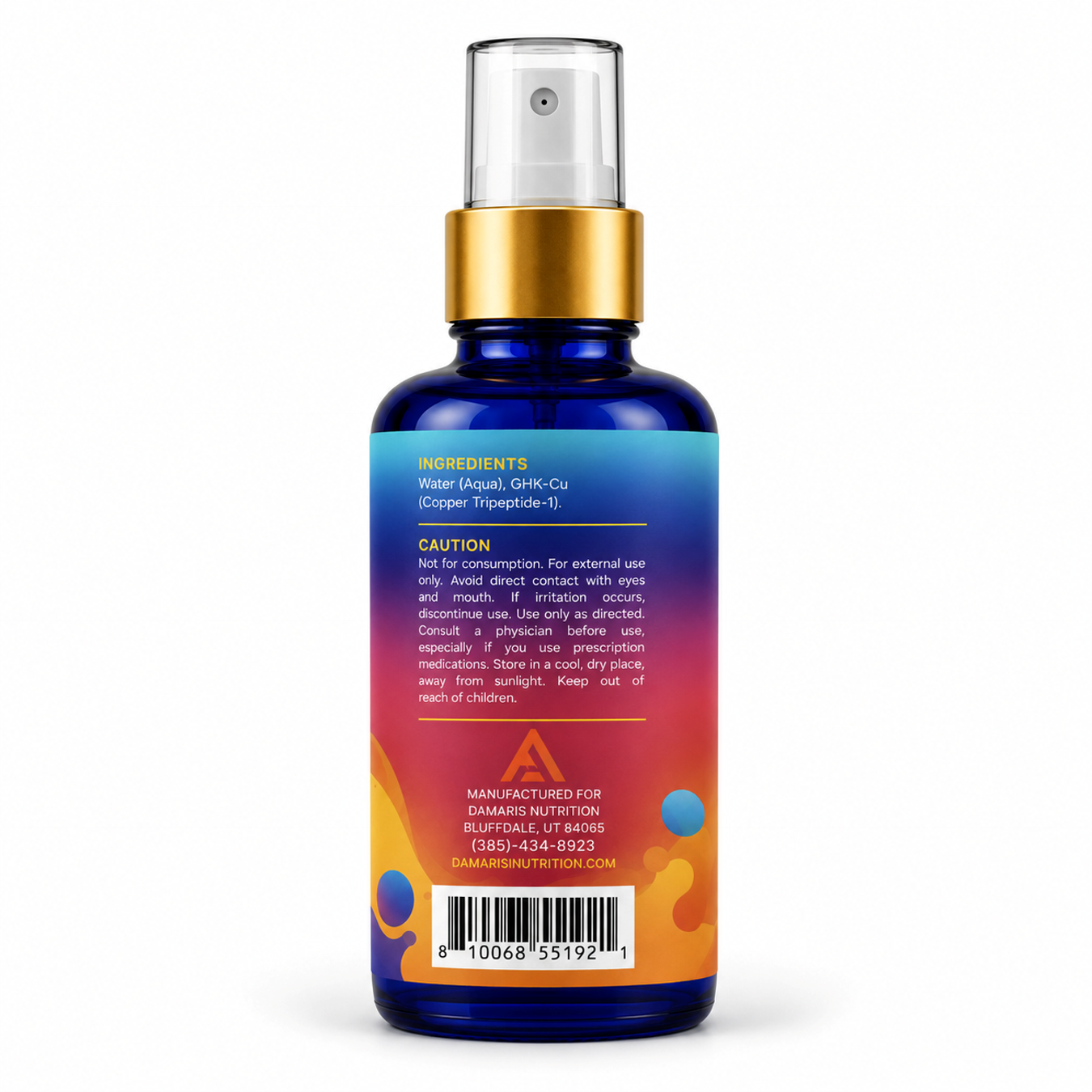 Hair and Scalp Serum packaging detail